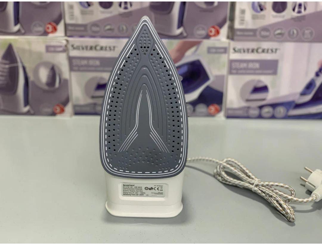 German Lot Imported Silver Crest 1840W Steam Iron